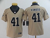 Youth Nike Saints 41 Alvin Kamara Cream Inverted Legend Limited Jersey,baseball caps,new era cap wholesale,wholesale hats